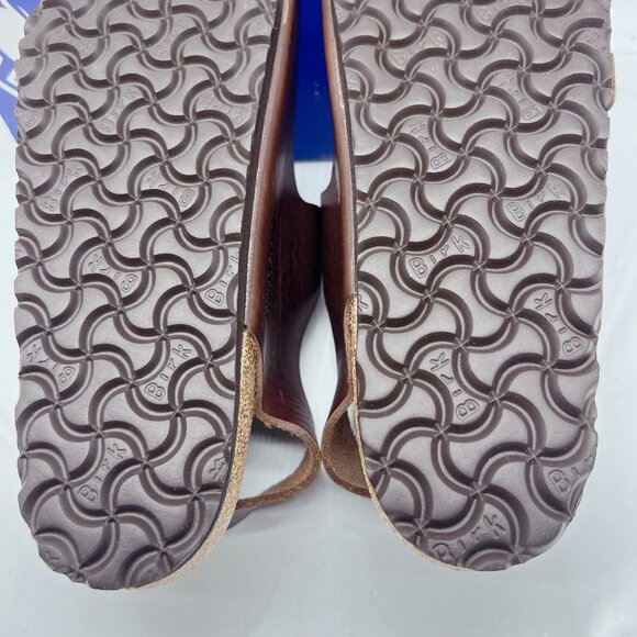 Birkenstock Milano Leather Sandals Vintage Roast Leather Mens EU 44 US 11-11.5 R - Picture 9 of 10